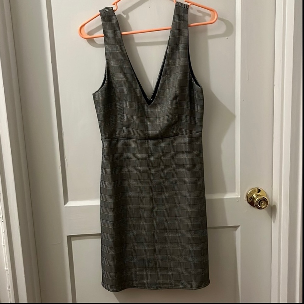 Everly Plaid Sleeveless Dress